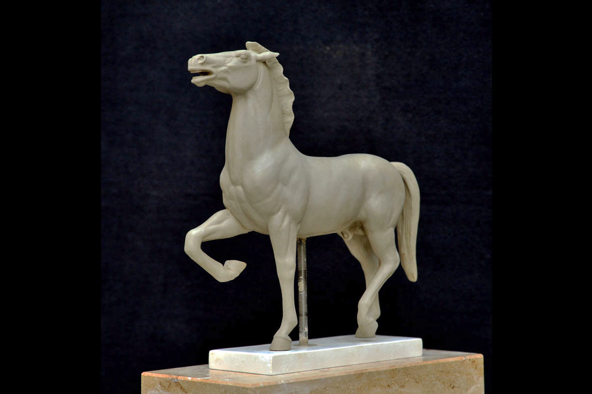 08-Skulpturenfundus-Roemisches-Pferd-Abguss