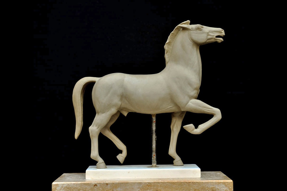 10-Skulpturenfundus-Roemisches-Pferd-Abguss