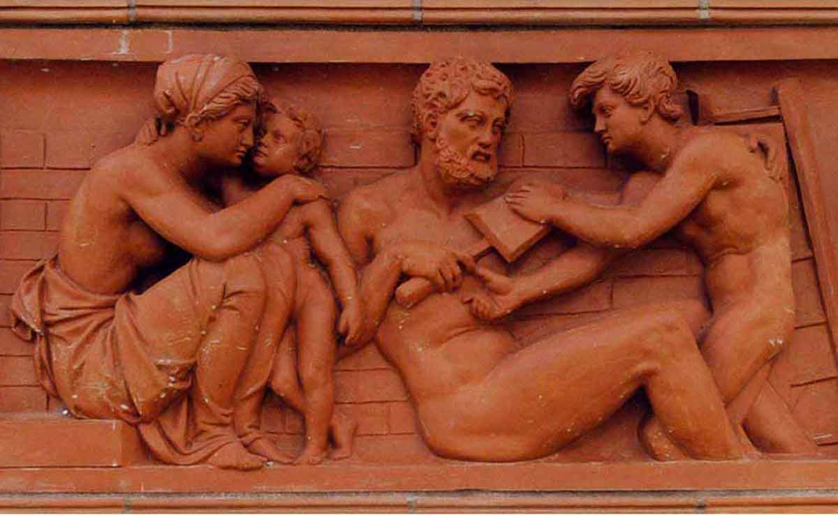 Reliefs von Schinkel