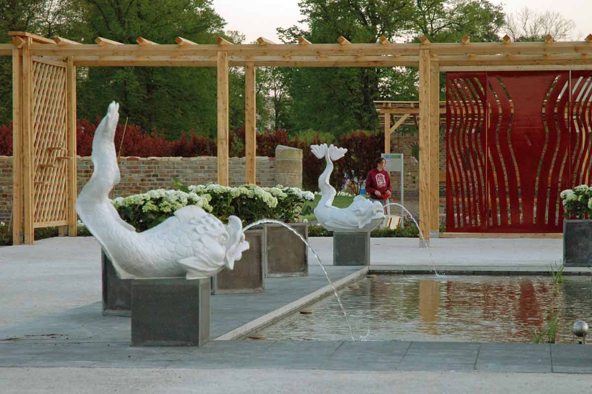 Skulpturenfundus Barockdelphin