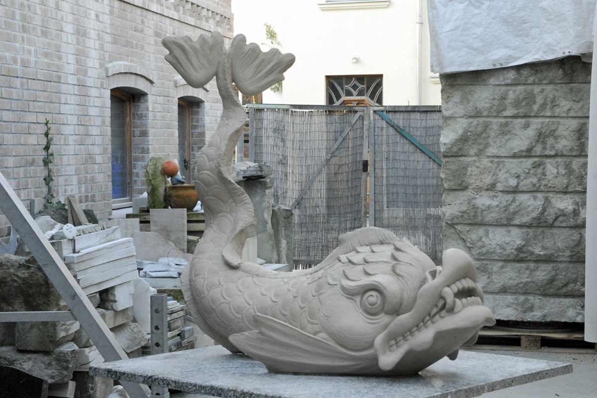 Skulpturenfundus Barockdelphin