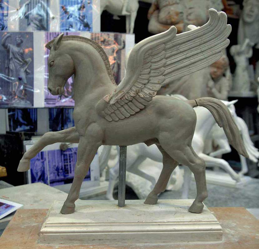 002-Skulpturenfundus-Pegasus-Bozzetto-Tonmodell-cut