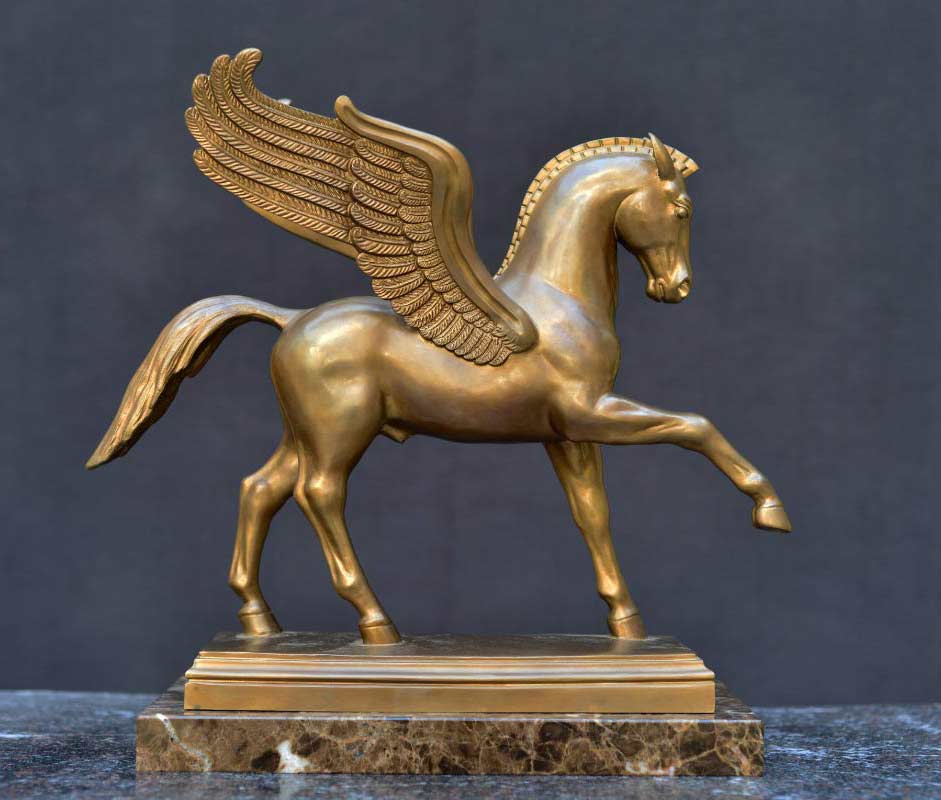 017-Skulpturenfundus-Pegasus-Bronze-cut