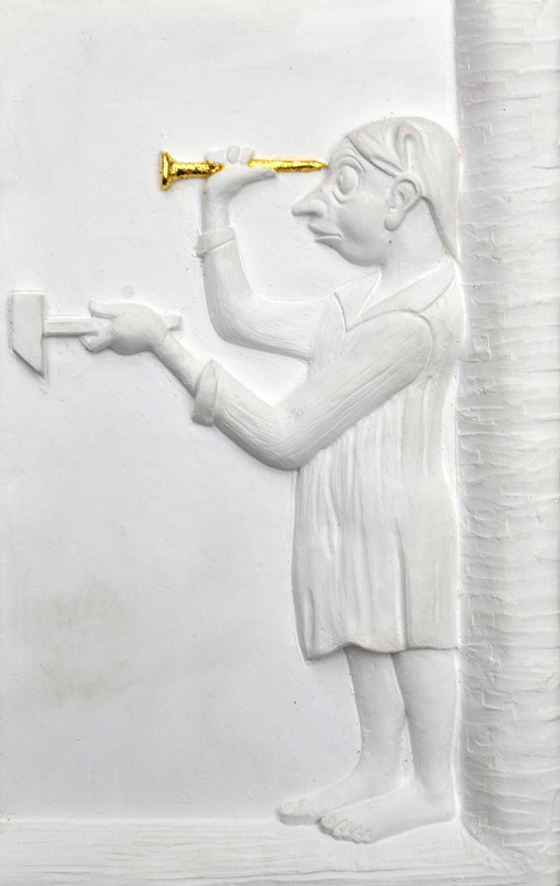 Skulpturenfundus-Reliefs-&-Ornamente-Paul-Weber-Schlag-ins-Leere-cut